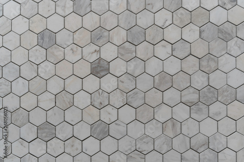 Hexagonal pattern background 