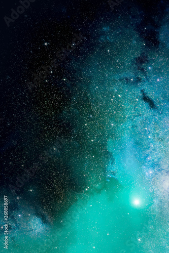 Space galaxy background