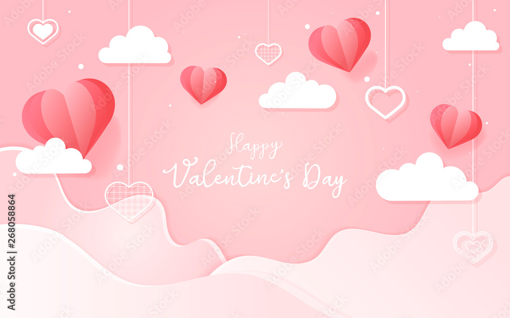 Valentine's day card illustration Valentine's day card illustration