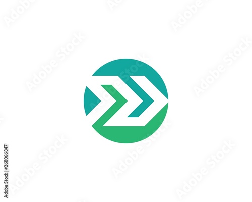 Arrow ilustration logo vector