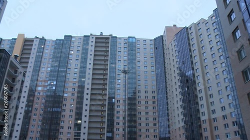 Wallpaper Mural Beautiful multistorey building facade video Torontodigital.ca