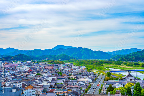 福知山城からの景色 © beeboys