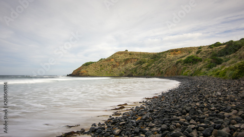 Ocean waves at Smiths Beach, Phillip Island, Victoria, Australia