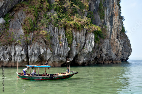 Cruising on Halong bay in Vietnam
