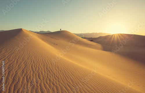 Sand dunes in California