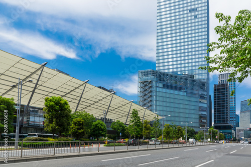 (東京都ｰ都市風景)東京駅八重洲口側の風景２