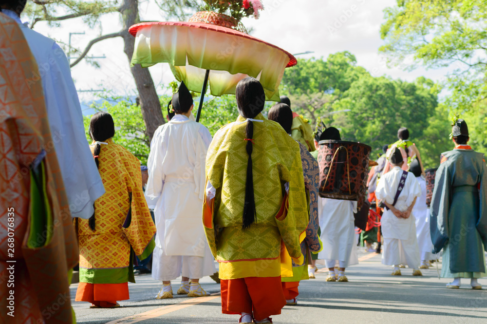Fototapeta premium 京都三大祭り 葵祭