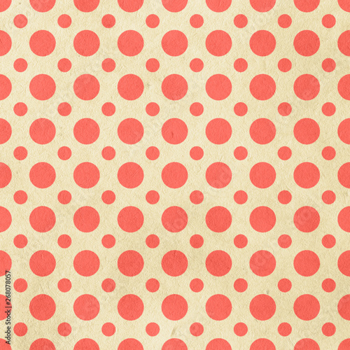 old retro pattern on paper