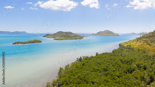 Green tropical islands and azure sea.A group of islands of the Malay Archipelago. El Nido,Palawan,Philippines © Tatiana Nurieva