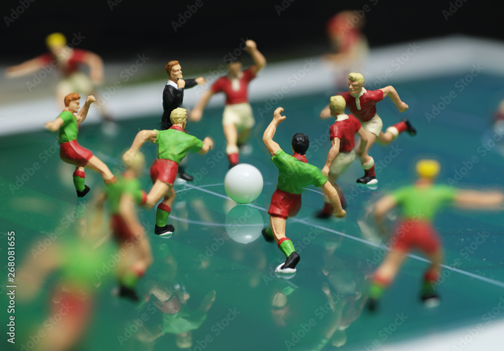 Vintage Soccerstarz Soccer Player Miniature Toy Xxxl Stock Photo - Download  Image Now - iStock