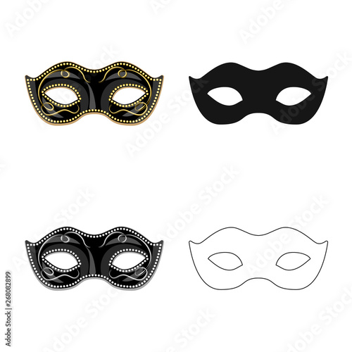Vector design of luxury and celebration logo. Set of luxury and hide  vector icon for stock.