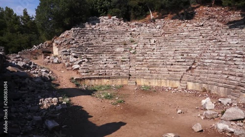 Phaselis in Turley. Сity of ancient Lycia. photo