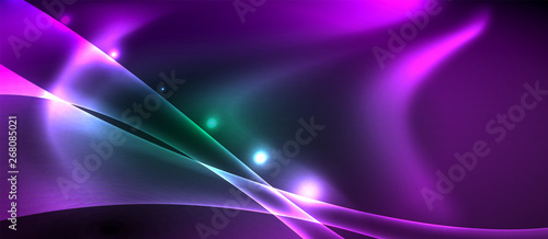Glowing shiny light abstract background