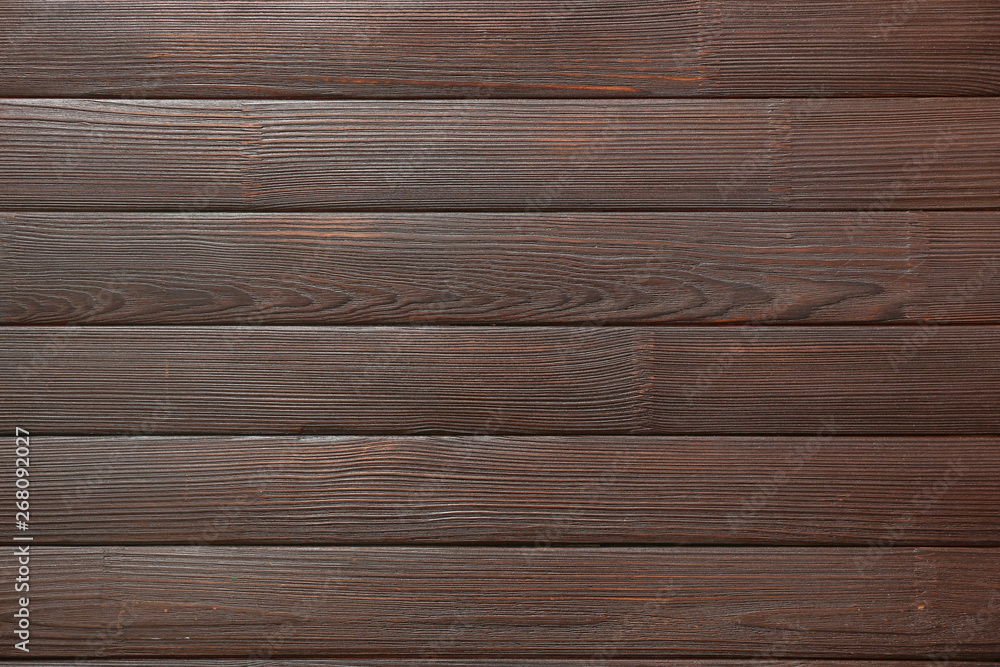 Fototapeta premium Brown wooden texture as background