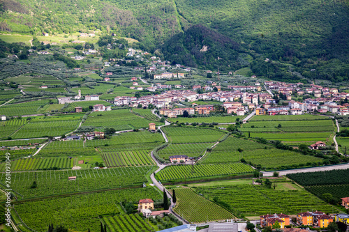 Wallpaper Mural Village near Lake Garda Torontodigital.ca