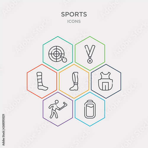 simple set of batter, home run, chest guard, shin guards icons, contains such as icons ankle, golden medal, dartboard with dart and more. 64x64 pixel perfect. infographics vector