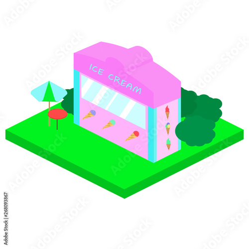 ice cream stall