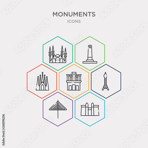 simple set of luxor temple, millau viaduct, oriental peral tower, petra icons, contains such as icons sagrada familia, shanghai world financial center, mosque and more. 64x64 pixel perfect.