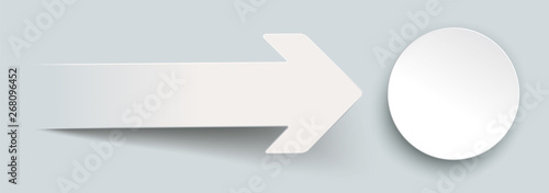 Gray Covert Arrow Circle Shadows Gray Header