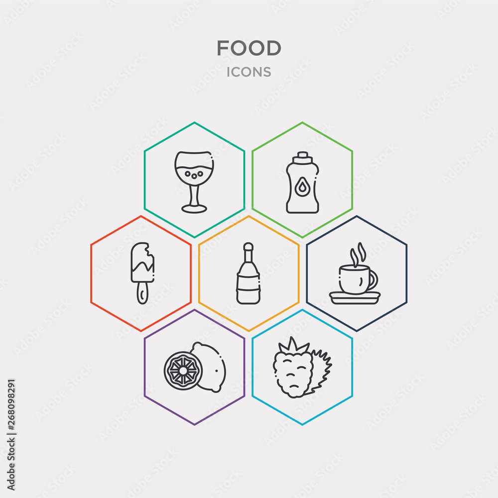 simple set of raspberry leaf, lemon slice, coffee cup with steam, champagne bottle icons, contains such as icons bitten ice cream, water container, half filled cocktail glass and more. 64x64 pixel simple set of raspberry leaf, lemon slice, coffee cup with steam, champagne bottle icons, contains such as icons bitten ice cream, water container, half filled cocktail glass and more. 64x64 pixel