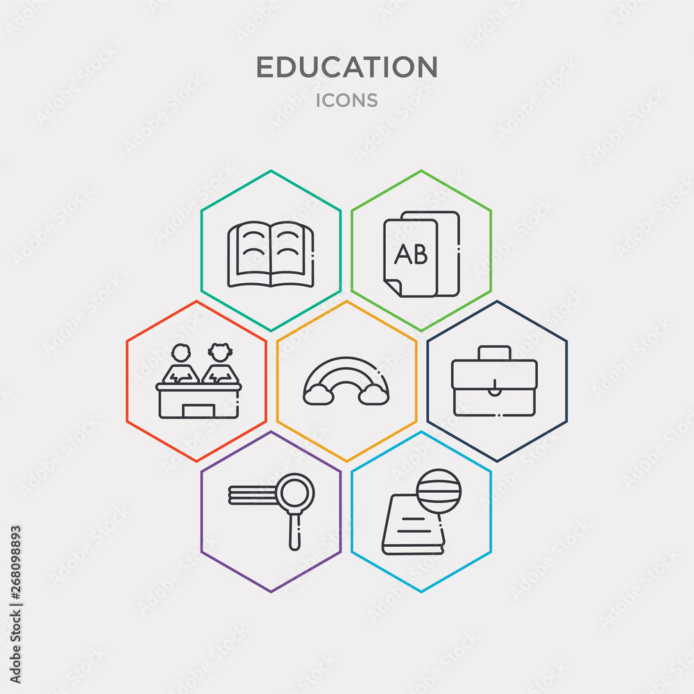 simple set of international studies, magnification lens, case, basic rainbow icons, contains such as icons kid, various files, reading an open book and more. 64x64 pixel perfect. infographics vector simple set of international studies, magnification lens, case, basic rainbow icons, contains such as icons kid, various files, reading an open book and more. 64x64 pixel perfect. infographics vector