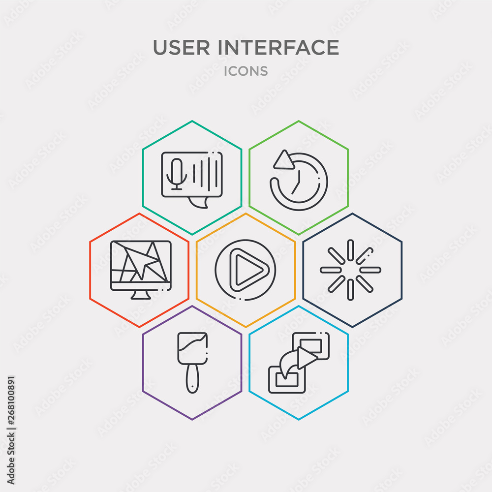 simple set of export, paint, waiting, play icons, contains such as icons navigator, history, voice message and more. 64x64 pixel perfect. infographics vector simple set of export, paint, waiting, play icons, contains such as icons navigator, history, voice message and more. 64x64 pixel perfect. infographics vector