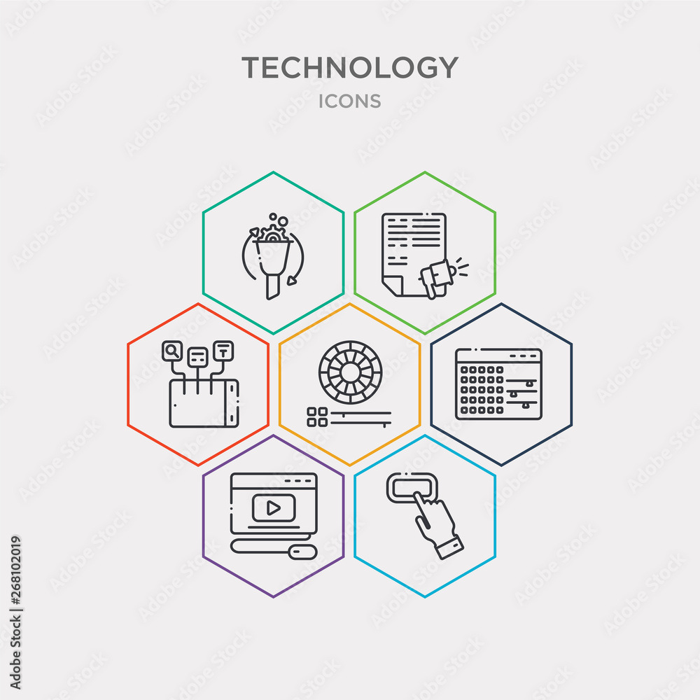 simple set of call to action, click through rate, color value, colory theory icons, contains such as icons content curation, content marketing, conversion and more. 64x64 pixel perfect. infographics simple set of call to action, click through rate, color value, colory theory icons, contains such as icons content curation, content marketing, conversion and more. 64x64 pixel perfect. infographics