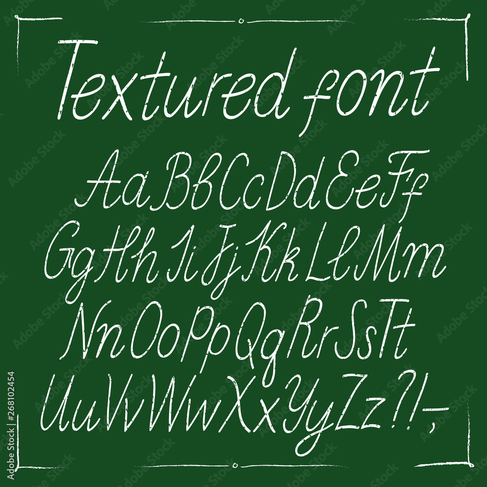 Hand drawn thin elegant textured calligraphy font Hand drawn thin elegant textured calligraphy font
