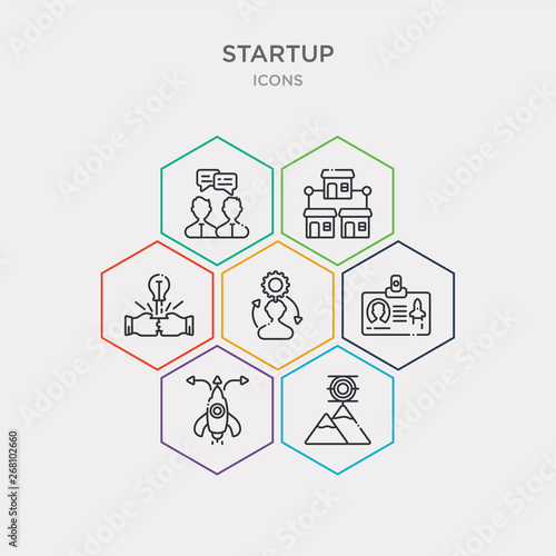 simple set of mission, decision, identity, adaptation icons, contains such as icons fight, franchise, discussion and more. 64x64 pixel perfect. infographics vector