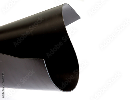 water proofing membrane on white background