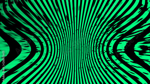 Green texture . Hypnosis halftone psychedelic art . Graphic trendy syntwave background