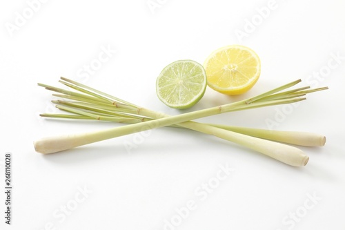 Lemon grass, lime, lemon