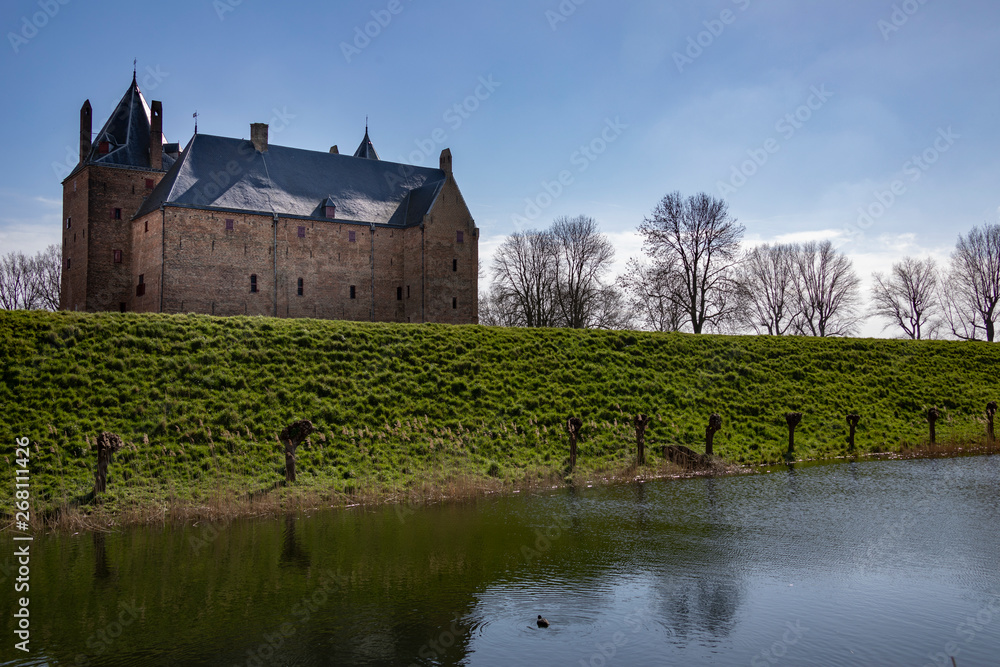 Mediaval castle Loevestein, The Netherlands