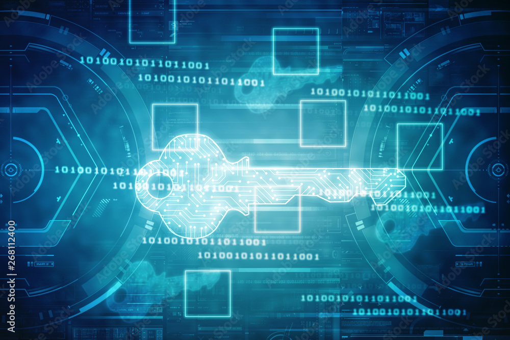 2d digital abstract technology digital future cyber security key 2d digital abstract technology digital future cyber security key