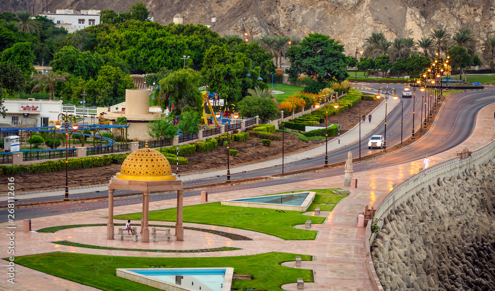 Obraz premium Muttrah Seaside Walk