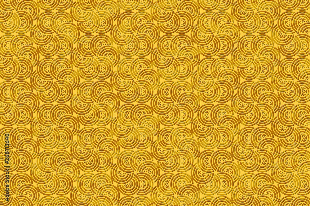 Abstract Background golden color Summer design. Seamless pattern concept  can be used for wallpaper, wrapping paper, Luxury and royal decoration  Stock Illustration | Adobe Stock