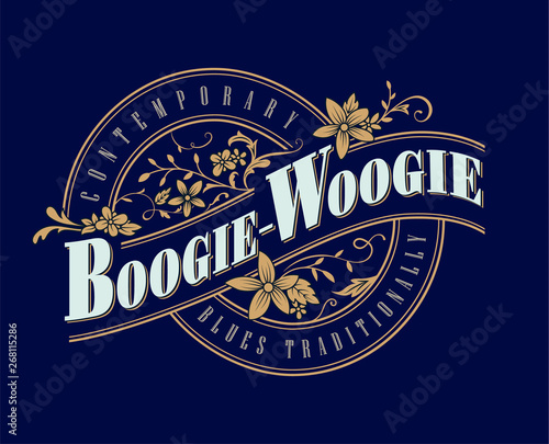 Vintage badge typography label hand drawn design vector illustration