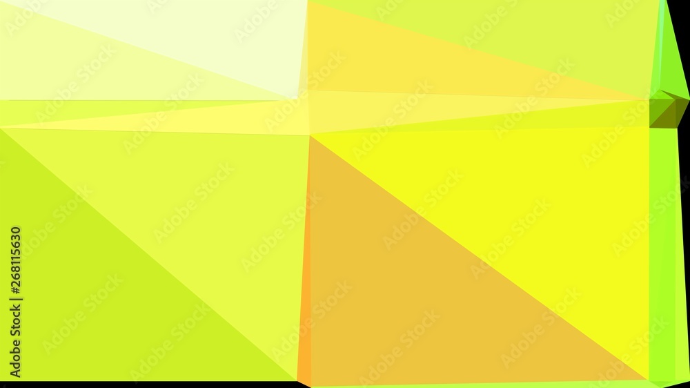 triangle background with green yellow, pale golden rod and black colors. backdrop style composition for poster, cards, wallpaper or texture element triangle background with green yellow, pale golden rod and black colors. backdrop style composition for poster, cards, wallpaper or texture element