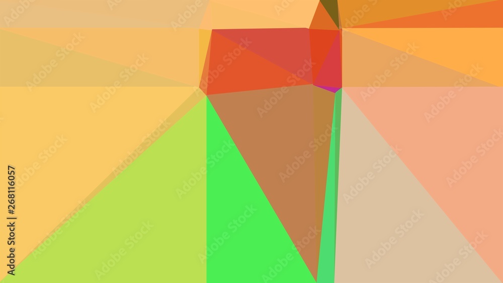 triangle background with burly wood, sandy brown and lime green colors. backdrop style composition for poster, cards, wallpaper or texture element triangle background with burly wood, sandy brown and lime green colors. backdrop style composition for poster, cards, wallpaper or texture element