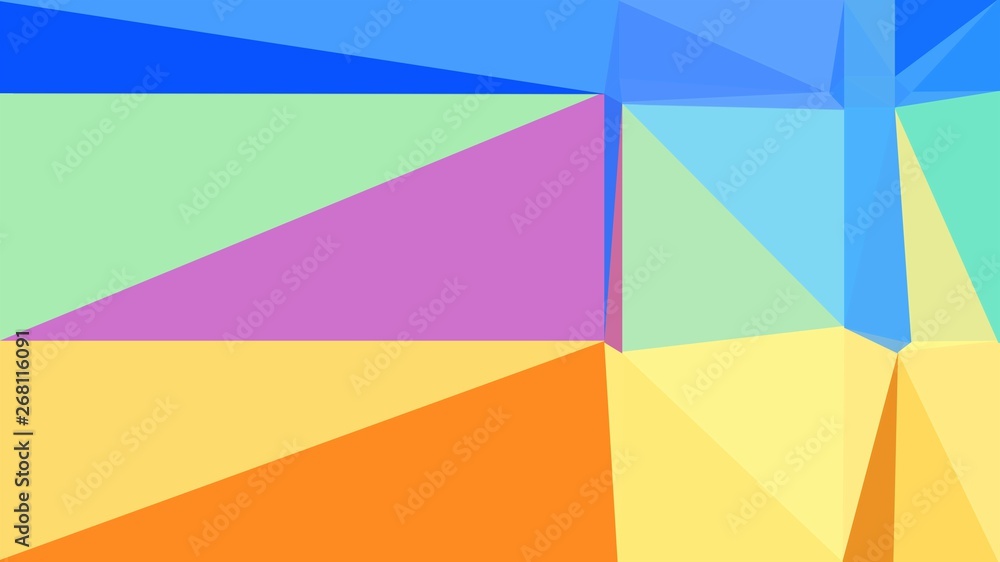 minimalistic triangle geometric background with khaki, orchid and dodger blue colors for poster, cards, wallpaper or background texture minimalistic triangle geometric background with khaki, orchid and dodger blue colors for poster, cards, wallpaper or background texture