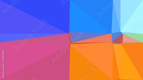 retro style triangle illustration. pale violet red, mulberry  and royal blue colors. for poster, cards, wallpaper design or backdrop texture
