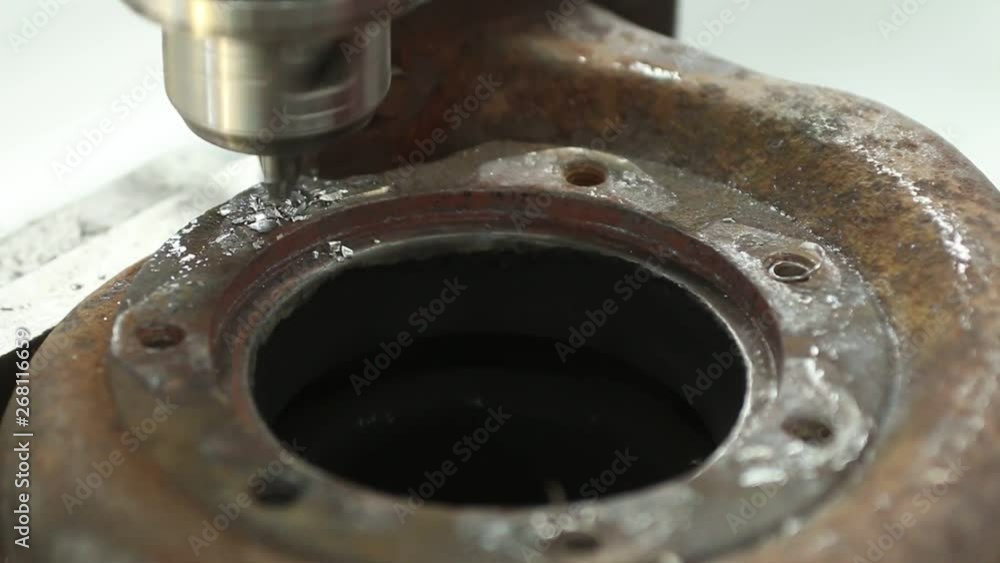 repair of turbines for cars and special equipment, close-up repair of turbines for cars and special equipment, close-up