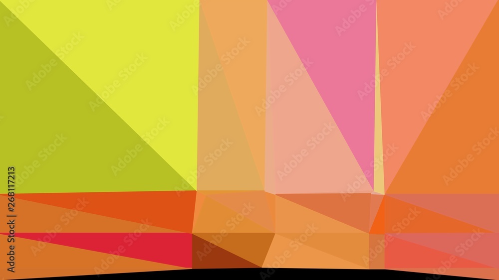 abstract geometric background with triangles and peru, pastel orange and light coral colors. for poster, banner, wallpaper or texture abstract geometric background with triangles and peru, pastel orange and light coral colors. for poster, banner, wallpaper or texture