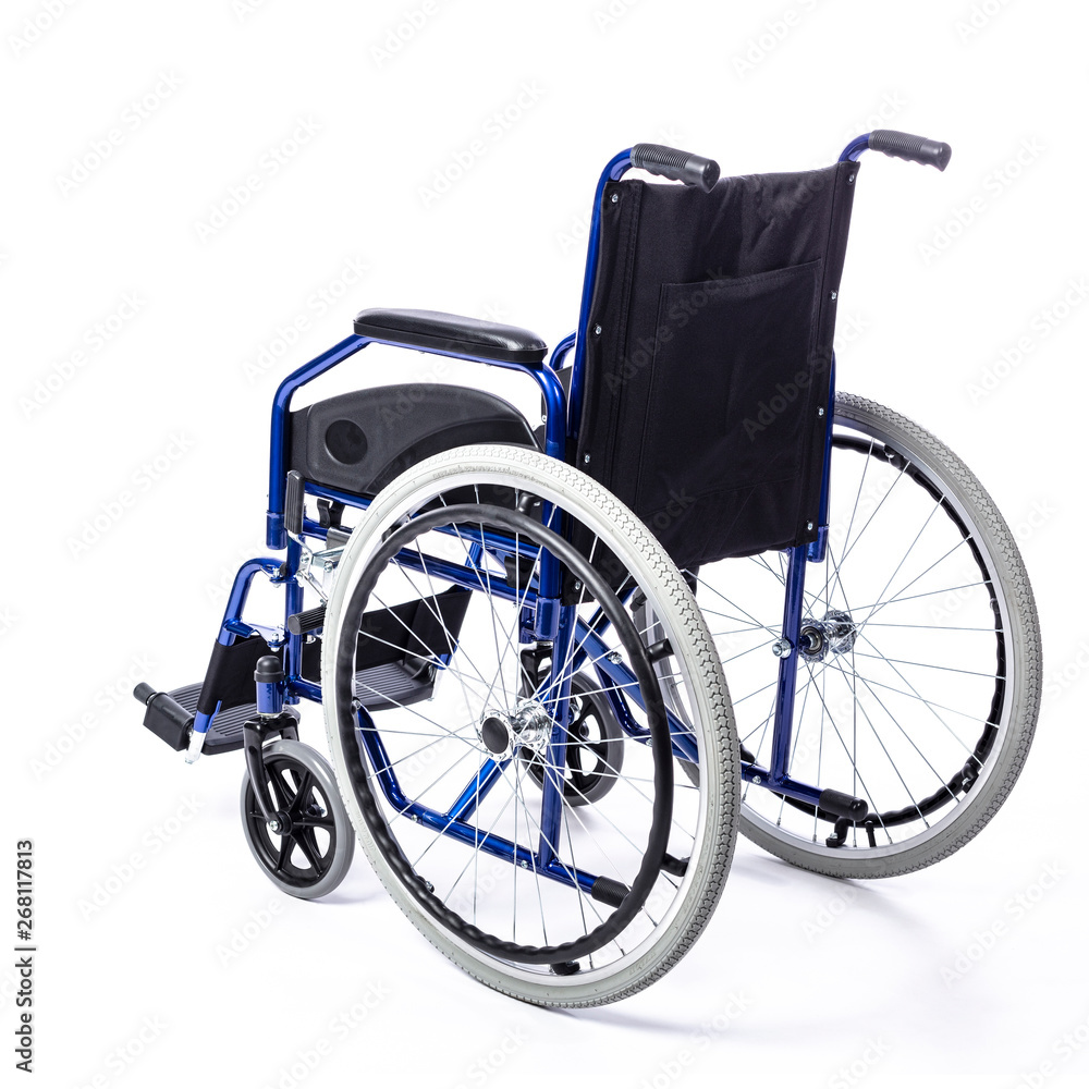 Fototapeta premium wheelchair for the disabled on a white background