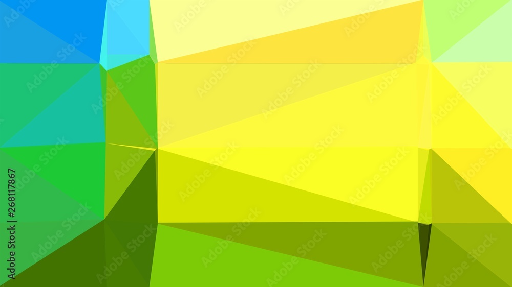 triangle background with medium sea green, lime green and yellow colors. backdrop style composition for poster, cards, wallpaper or texture element triangle background with medium sea green, lime green and yellow colors. backdrop style composition for poster, cards, wallpaper or texture element