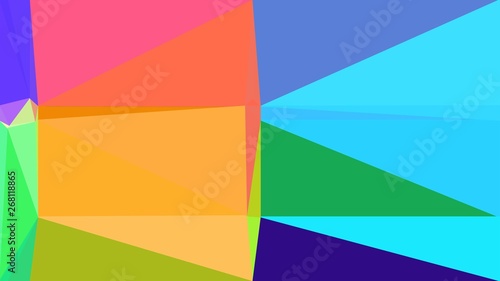 medium turquoise  coral and moderate green color background with triangles. triangles style of different size and shape. simple geometric background for poster  cards  wallpaper or texture