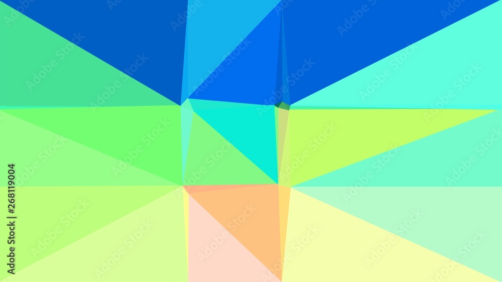 geometric khaki, turquoise and strong blue color background. for creative poster, cards, wallpaper or texture design geometric khaki, turquoise and strong blue color background. for creative poster, cards, wallpaper or texture design