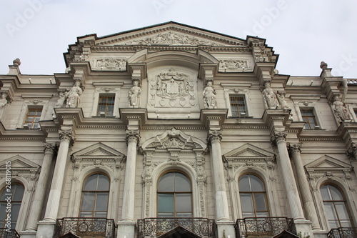  decoration of the Foundation of the historic building 