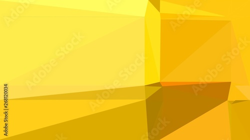 abstract geometric background with pastel orange  amber and dark golden rod colors. geometric triangle style composition for poster  cards  wallpaper or texture