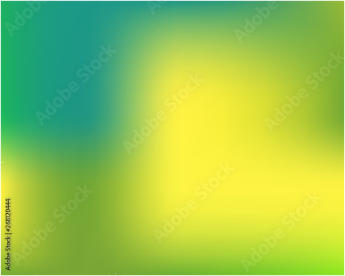 Gradient mesh painted in different colors.